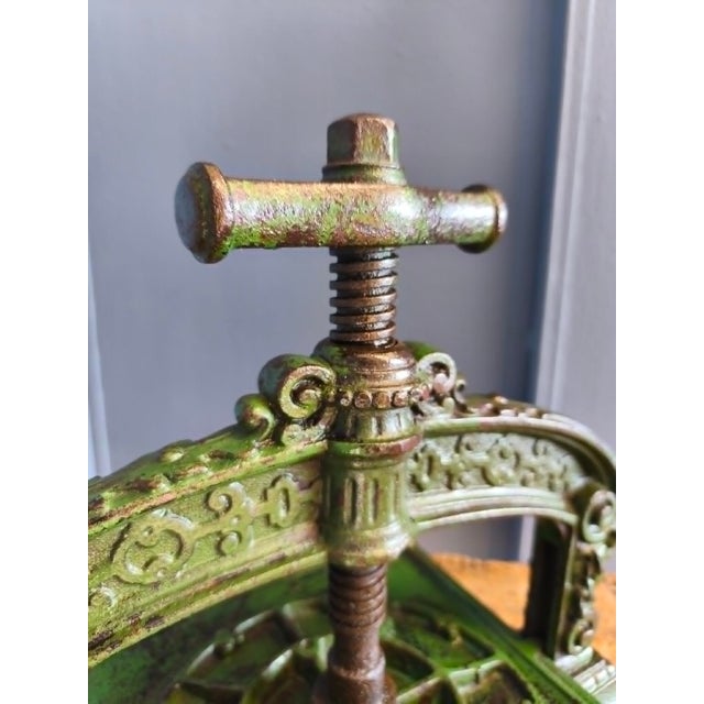 Cast Iron Book Press, Late 19th Century For Sale - Image 17 of 18