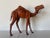 Mid-Century Modern Vintage Leather Camel Sculptures – A Pair/ Sold For Sale - Image 3 of 11