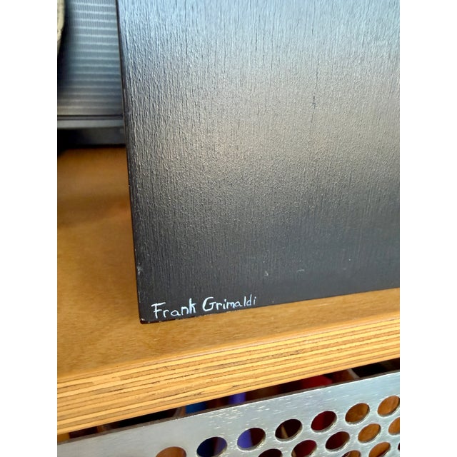 Vintage XL Frank Grimaldi "SeeTheCube" Signed Original Op Art Sculpture For Sale - Image 12 of 15