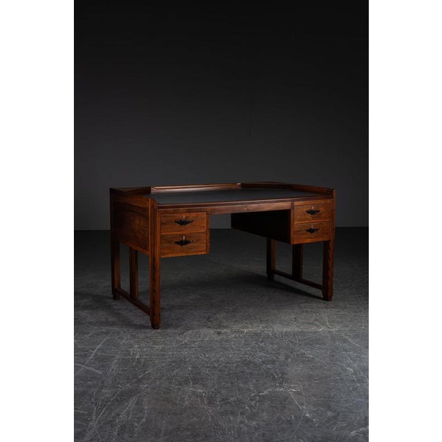Amsterdam School Desk, 1920s For Sale - Image 4 of 18