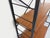 1960s Vintage Italian Teak and Metal Bookcase, 1960s For Sale - Image 5 of 15