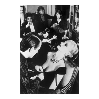 Vintage "Bulgari Fitting, Paris 1980" Silver Gelatin Print by Helmut Newton For Sale