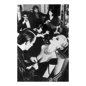 Vintage "Bulgari Fitting, Paris 1980" Silver Gelatin Print by Helmut Newton