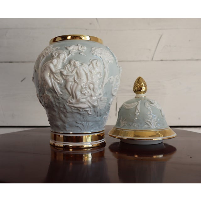 Ceramic Pieces in Capodimonte Ceramic, 1950s, Set of 5 For Sale - Image 17 of 18