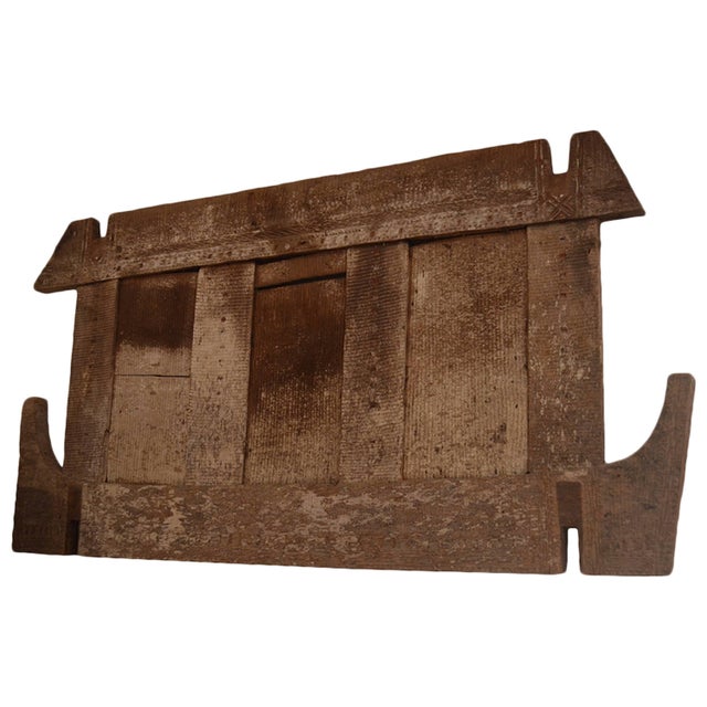 Andrianna Shamaris Hand Carved Wood Panel For Sale - Image 12 of 18