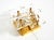 Kinkeldey Crystal Glass and Brass Wall Lamp in Mint, 1960s For Sale - Image 12 of 18