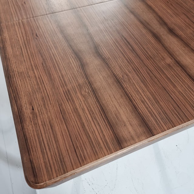 Art Deco Dining Table in Walnut, 1960s For Sale - Image 13 of 14