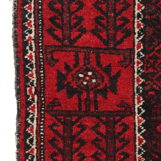 Antique Beluchi Rug in Wool For Sale - Image 5 of 7