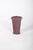 Hexagonal wooden rubbish bin. With a tapered structure towards the base, it has simple side handles for handling. The...