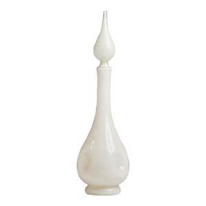 Mid Century Italian Murano Cased Glass Genie Decanter