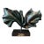 Monumental Signed Zaki Postmodern Abstract Sculpture on Marble Base For Sale