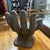 1970's Rotonics Molding Inc Hand Chair Faux Granite For Sale - Image 6 of 7