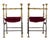 Spanish Spanish Bronze & Wrought Iron Savonarola Chairs a Pair For Sale - Image 3 of 15