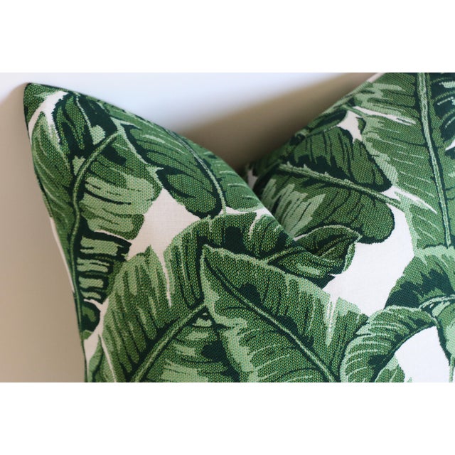 Sunbrella Outdoor Banana Leaf Pillow Cover 16x16 Chairish