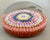 Red Baccarat Floral Millefiori Glass Paperweight 1970 Limited Edition #69 For Sale - Image 8 of 12