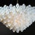Modernist Hand-Blown Murano Opalescent Barbell Chandelier With Brass Fittings For Sale - Image 18 of 18