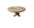 Wood Rh Salvaged Wood Trestle Round Dining Table For Sale - Image 7 of 18