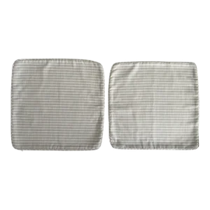 Thibaut Bayside Stripe Indoor/Outdoor Pillow Covers- a Pair