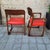 Mid-Century Wooden Traineau Chairs from Baumann, France, 1960s, Set of 2 For Sale - Image 17 of 18