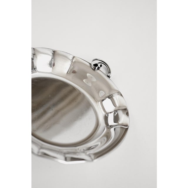 Vintage Danish Silver-Plated Serving Dish For Sale - Image 5 of 9