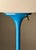 Mid-Century Modern Stemlite Floor Lamp by Designline in Caribbean Blue -Mid Century Retro Style For Sale - Image 3 of 6