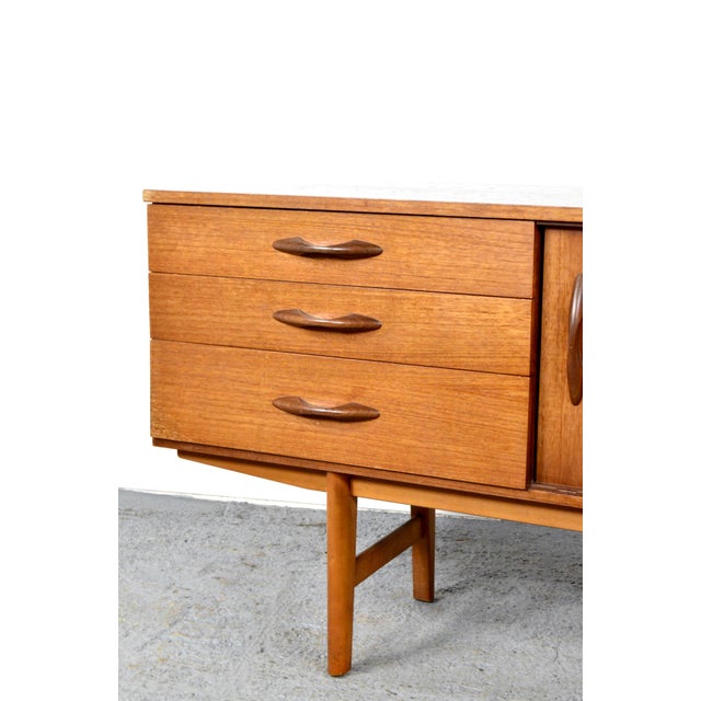 1960s Mid-Century Modern Teak Sideboard from Avalon, 1960s For Sale - Image 5 of 8