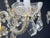 1960s Maria Theresa Style, Venetian Chandeliers, Crystal, Brass - a Pair For Sale - Image 15 of 18