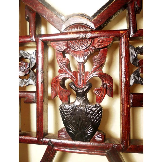 Antique Chinese Screen Panels, Circa 1800-1849 - A Pair For Sale - Image 9 of 11