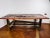 Brown Raw Wood & Chrome Dining Table For Sale - Image 8 of 12