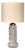 Table Lamp in Glass and Silk by Henrik Blomqvist for Stilarmatur Tranås, Sweden, 1960s For Sale