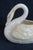 Mid 20th Century Belleek Pottery Ireland Yellow Luster Porcelain Swan Figurine Creamer 5204b For Sale - Image 5 of 18