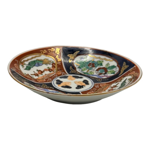 Ritz-Carlton Imari Style Decorative Plate – Hand Painted For Sale