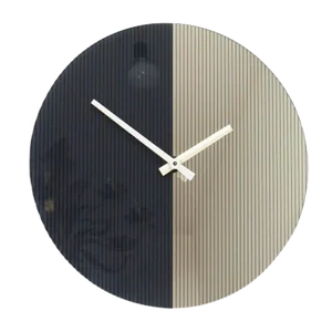 Postmodern Mirror Wall Clock from Scholer, 1980s