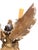 Wood Pair of 18th Century Italian Carved and Polychrome Angel Candlesticks For Sale - Image 7 of 18