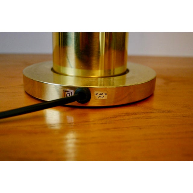 Metal Mushroom Table Lamp from Glasshutte Limburg, 1970 For Sale - Image 7 of 9