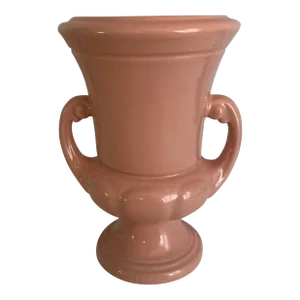 Abingdon Pottery Pink Art Deco Urn/Planter