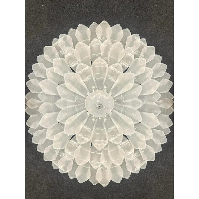Early 21st Century Artistic Sanded Glass Flush Mount by Simoeng for Simoeng For Sale - Image 5 of 8