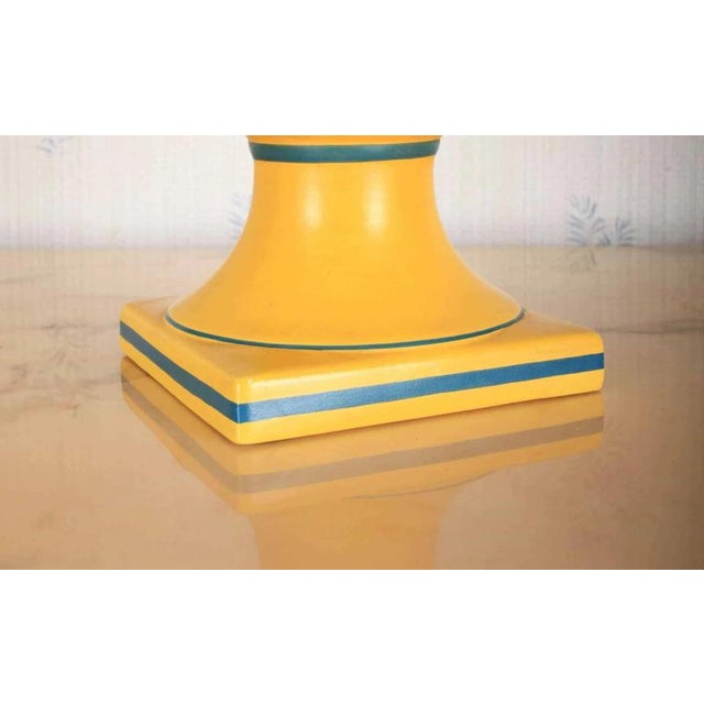 Functional. Original lampshade. The lamp was made in Holland in the 1980s. Excellent condition. Classic E27 thread for 1...