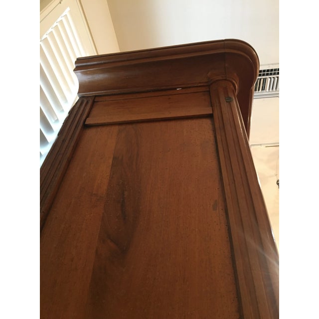 Late 18th Century Late 18th Century Louis XVI Fruitwood Buffet Deux Corps For Sale - Image 5 of 13