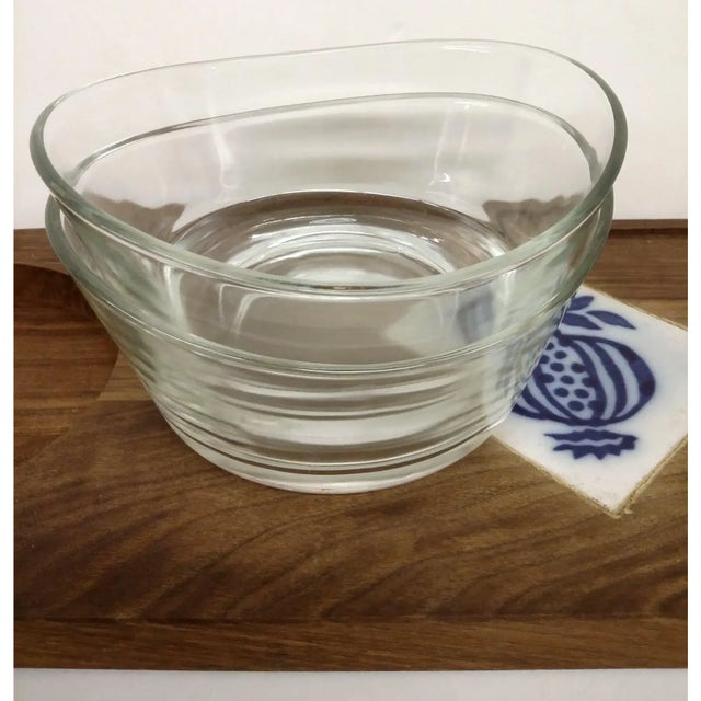 Wood Ernest Sohn Mid-Century Cheese Dip Walnut Platter For Sale - Image 7 of 10