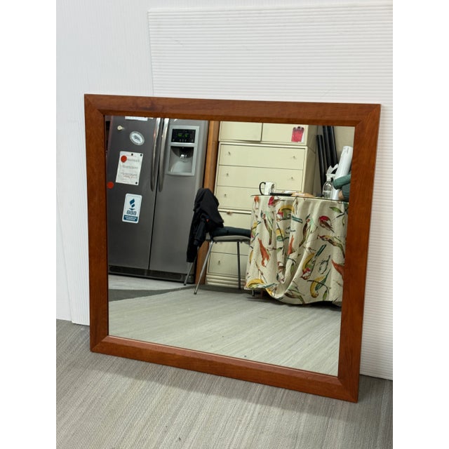 Stickley Furniture Arts & Crafts Cherry Wall Mirror For Sale In San Francisco - Image 6 of 12