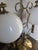 1950s Mid-Century 1950s Brass Double Arm Table Lamp For Sale - Image 5 of 14