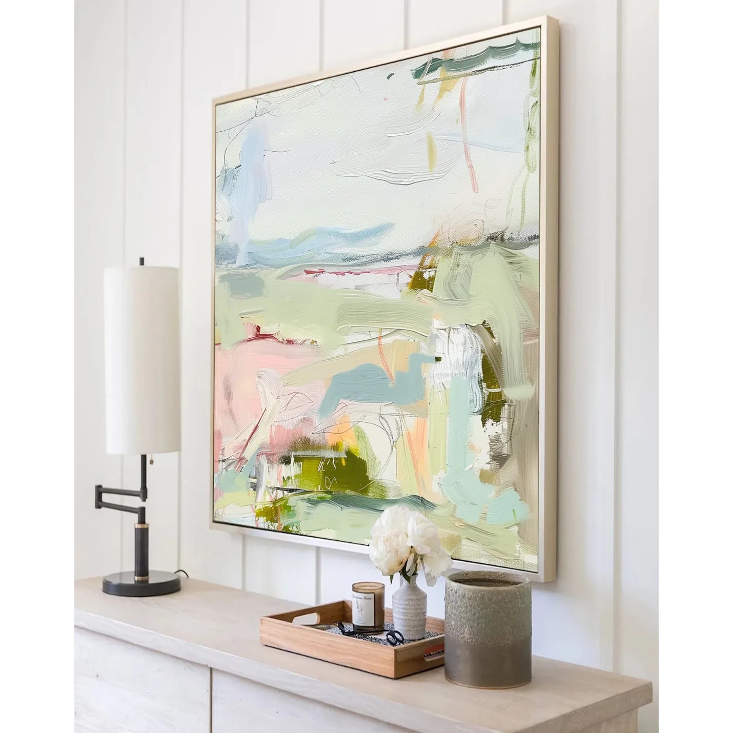 Abstract Painting by Tatiana Duperault Acrylic & Oil on Canvas