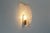 Pink Italian Foglio Wall Lamps in Murano Glass, 1980s, Set of 2 For Sale - Image 8 of 9
