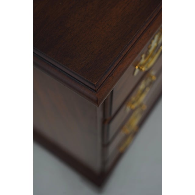 Henkel Harris 4-Drawer Walnut Bachelor Chest For Sale - Image 9 of 16