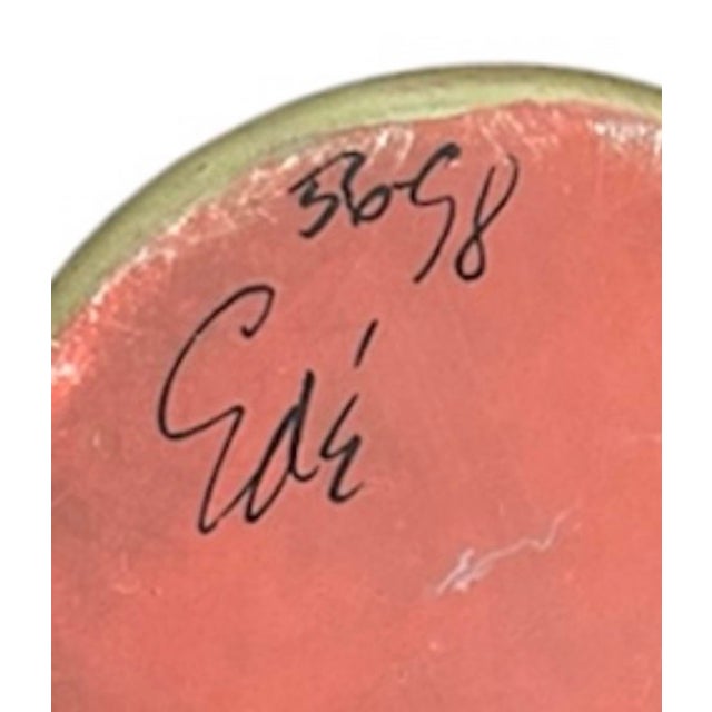 Vintage French Tole Chinoiserie Gilt & Orange Cache Pot / Jardinere / Planter, a Pair For Sale - Image 10 of 10