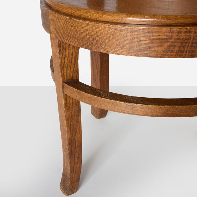 Early 20th Century Barrel-Back Chair from the Frank L. Smith Bank by Frank Lloyd Wright For Sale - Image 11 of 13