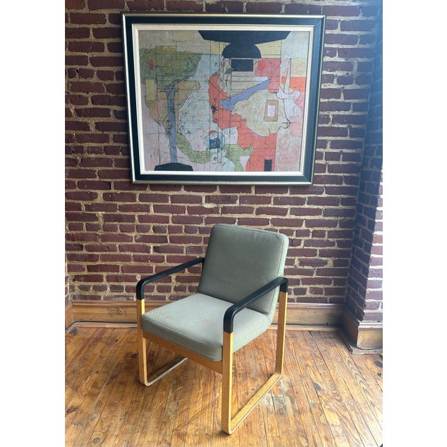 Item: The Chicago Chair Designers: Rud Thygesen & Johnny Sorensen Manufacturer: Magnus Olesen Place of Origin: Denmark...