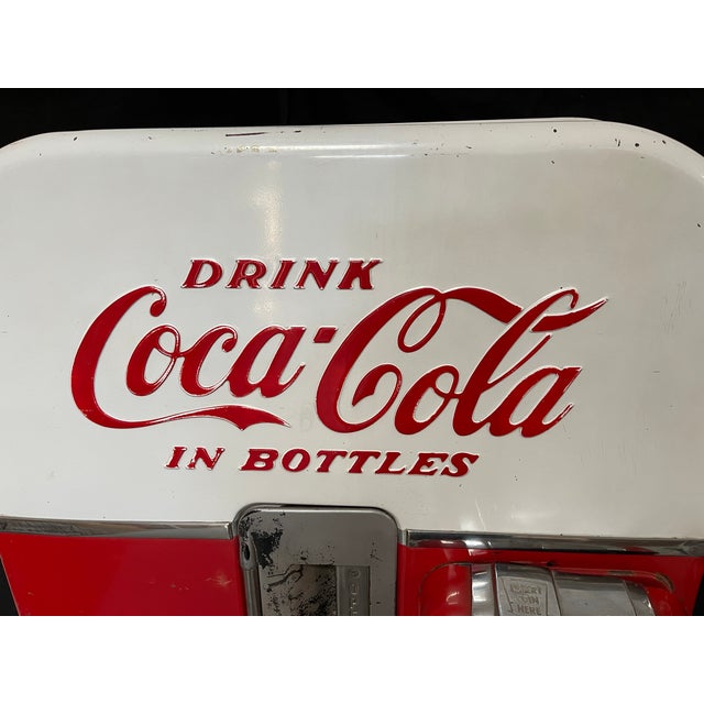 1955 Vendo 39 Coca Cola Machine For Sale - Image 4 of 18