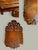Late 19th Century Victorian Carved Wood Wall Pocket-Horseshoe-Good Luck-Folk Art Hanging-Antique For Sale - Image 5 of 11